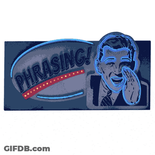 Phrasing Signage Lightning GIF