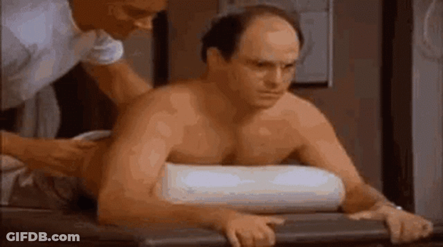 Physical Therapist Giving A Back Massage GIF