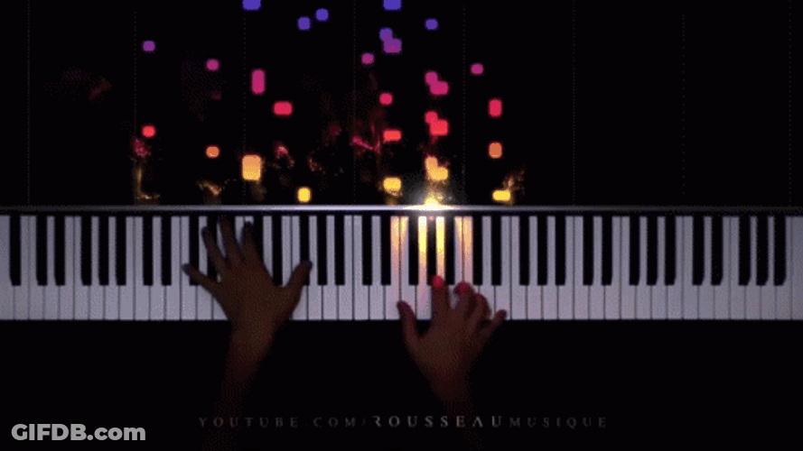 Piano Tiles Keyboard Keys GIF