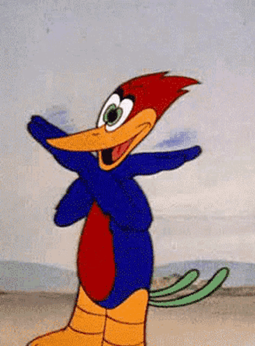 Pica Pau Biruta GIF