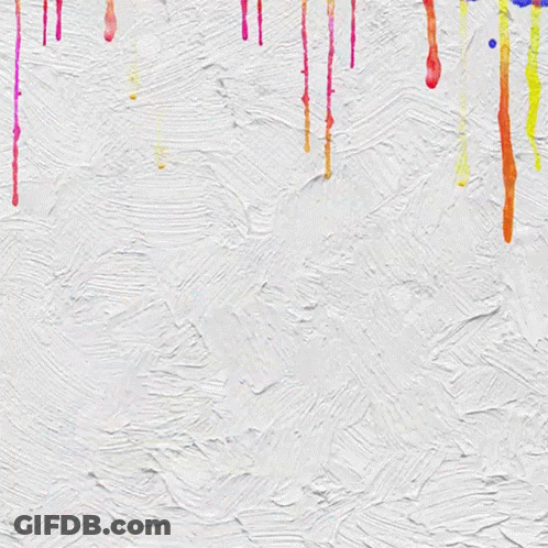 Picasso In Colorful Letters GIF