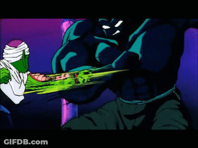 Piccolo Fast Punch GIF
