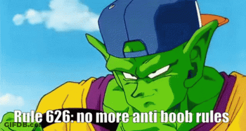 Piccolo From Dragon Ball Z Wearing Blue Hat Holding Sword GIF