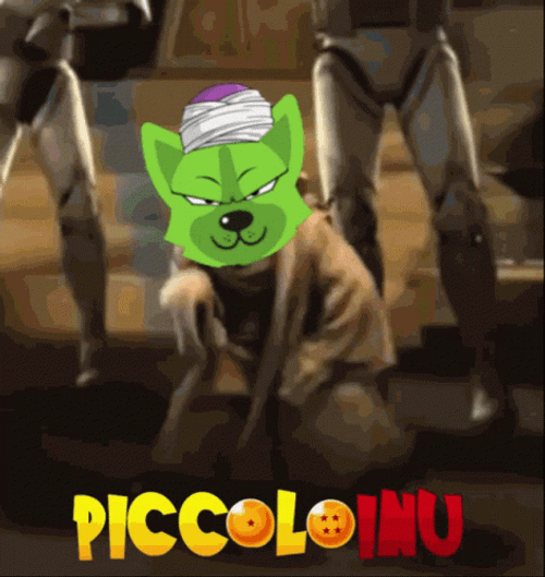Piccolo Inu Dancing GIF