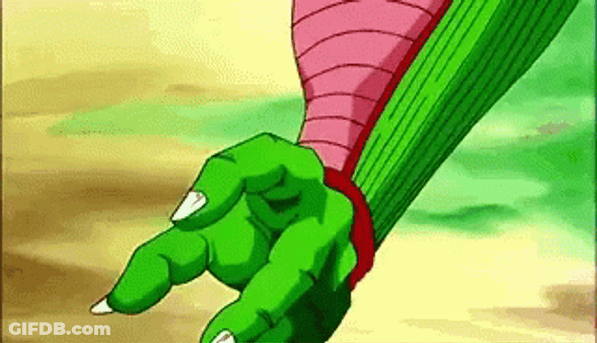 Piccolo Punch Android 17 GIF