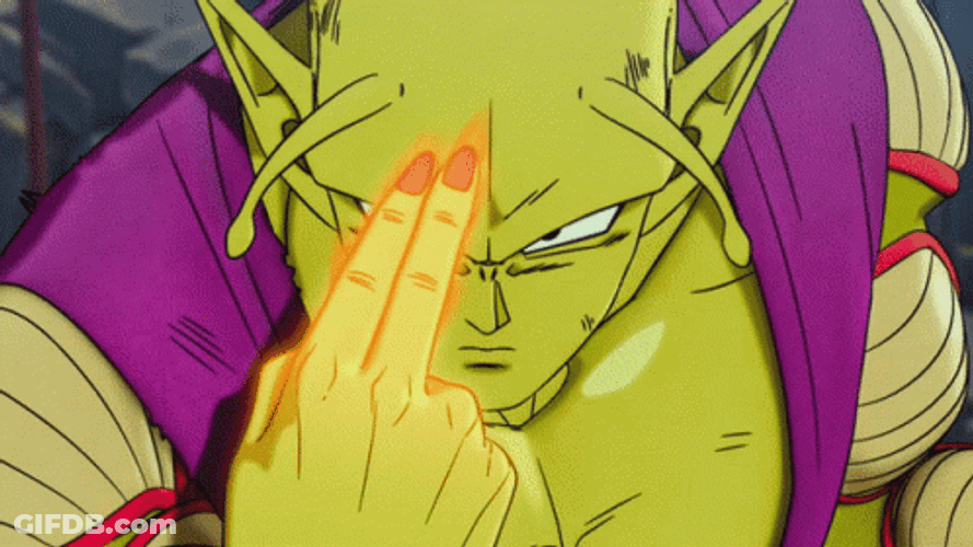 Piccolo Special Beam Cannon GIF