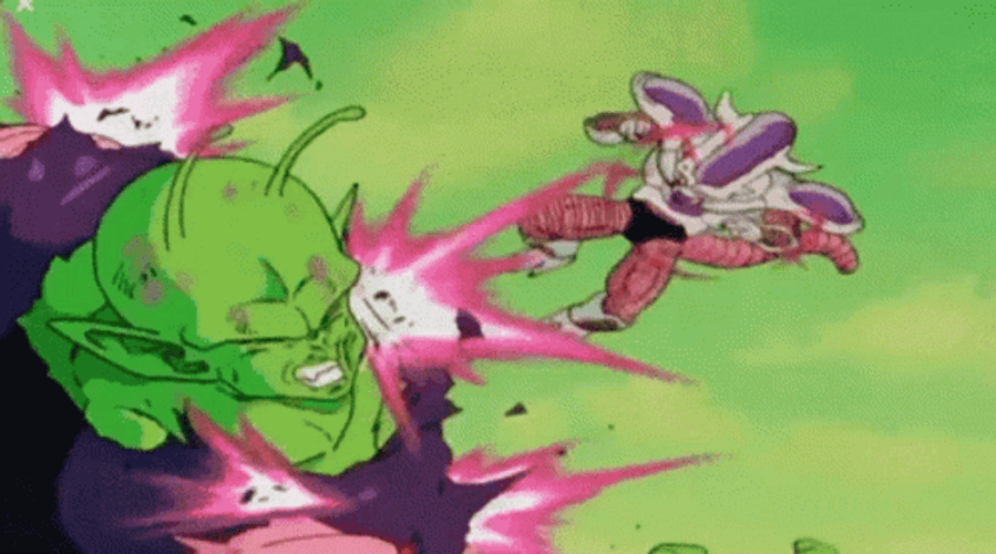Piccolo Vs Frieza GIF