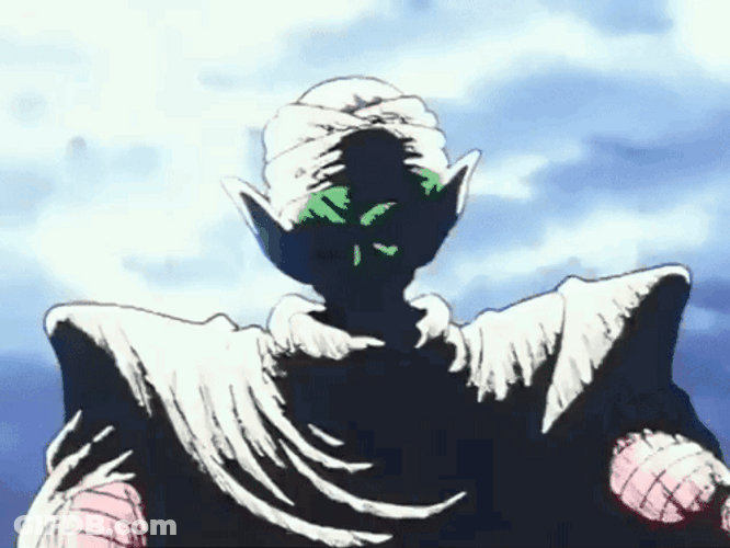 Piccolo With Lightning Background GIF