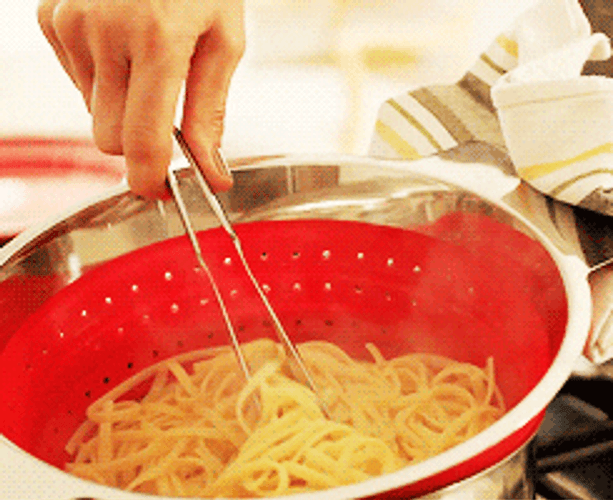 Picking A Pasta GIF