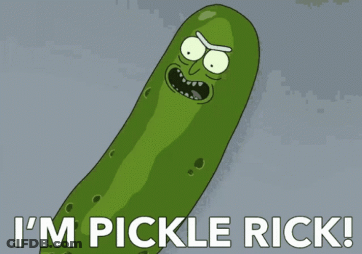 Pickle Rick GIF