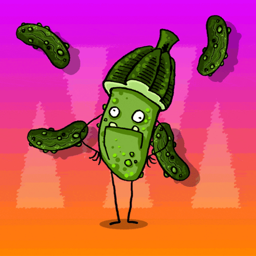 Pickle Rick Moving GIF