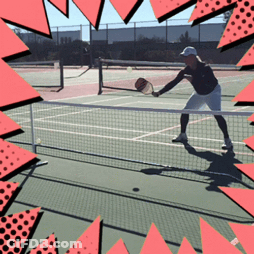 Pickleball Ready To Return Stance GIF