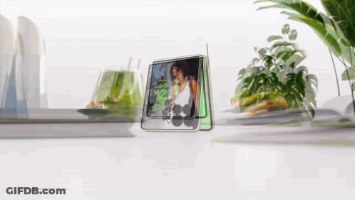 Picture Of A Woman On A Table GIF