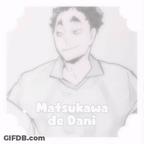 Picture Of Man With Matsukawa De Dani GIF
