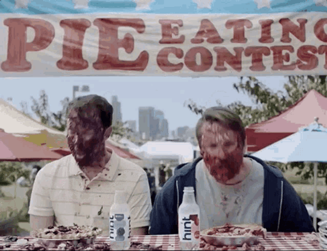 Pie Eating Contest GIF