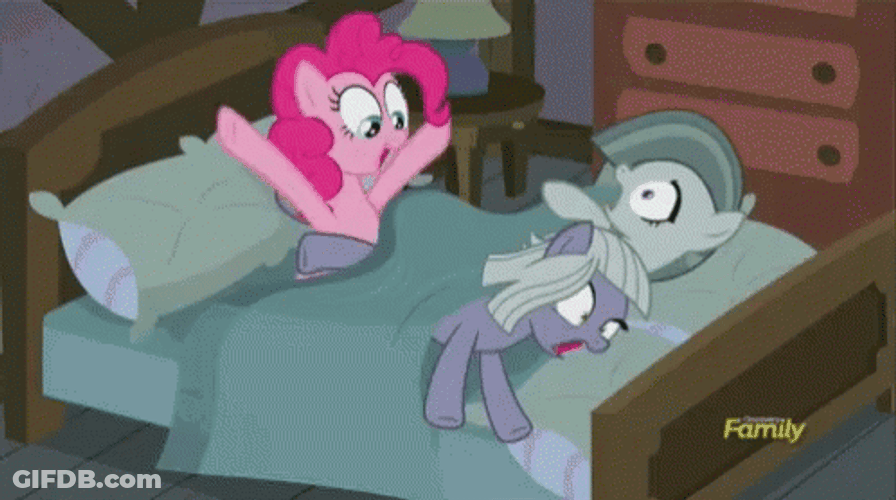 Pie Family Shocked Mlp GIF