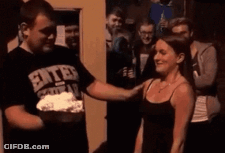 Pie In The Face Public Challenge GIF