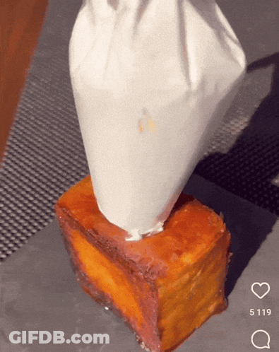 Piece Of Cake With Frosting GIF