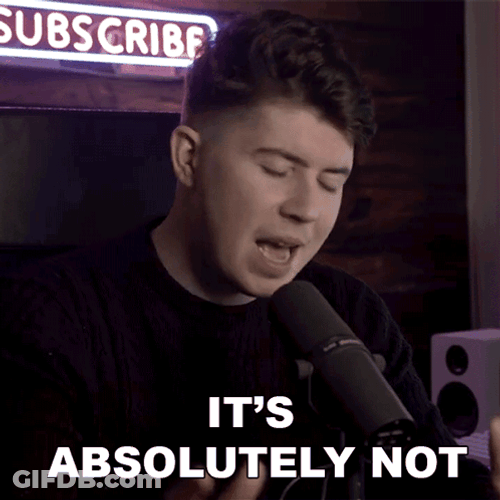 Pierce Alexander Kavanagh Shaking Absolutely Not GIF