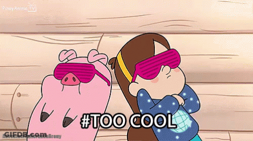 Pig And Girl Taking Picture #Too Cool GIF