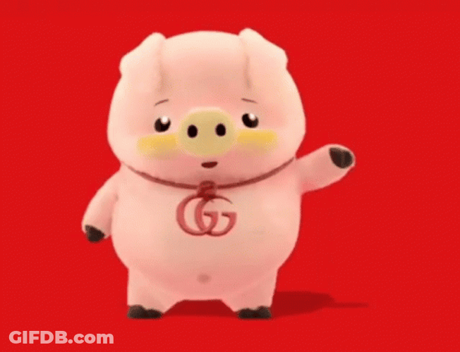 Pig Cute Dance GIF