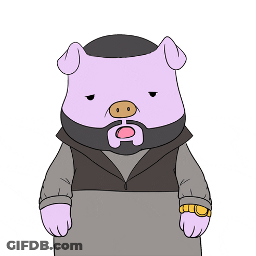Pig Khaled Saying Another One GIF