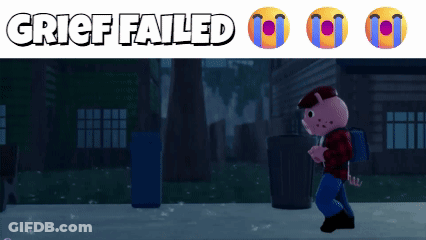 Pig Saying Grief Failed GIF