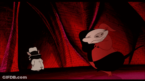 Pig Standing Next To Man In Hat GIF