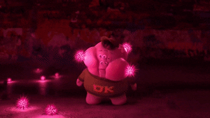 Pig Sudden Body Inflation GIF