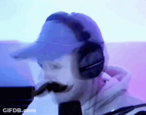 Pig Watching Person Eating Sushi With Chopsticks GIF