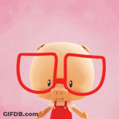 Piggy's Heart Breakin Hard GIF
