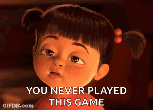 Pigtailed Girl Saying You Never Played This Game GIF