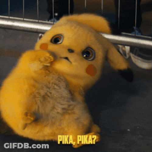 Pika Pika Lightning Pikachu GIF