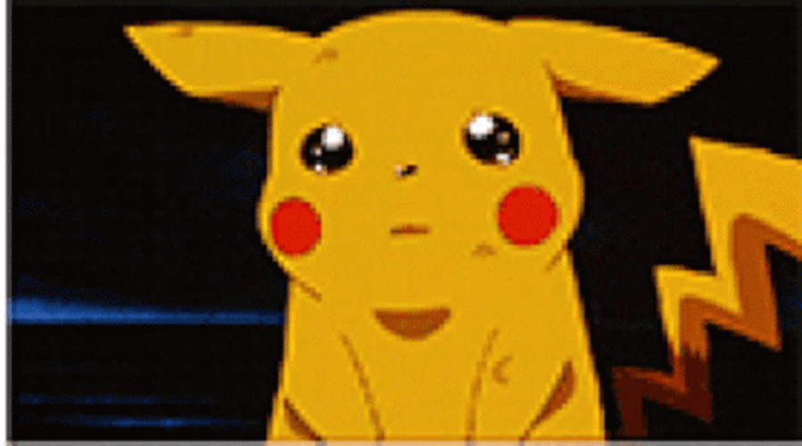 Pikachu Crying In Pain GIF