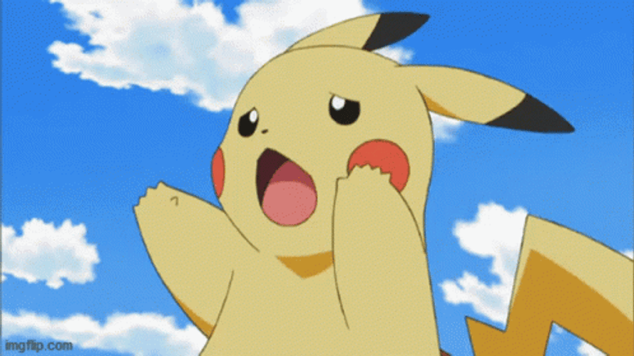Pikachu Cute Heart Eyes GIF