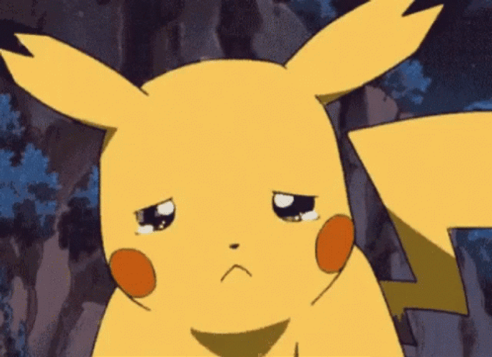 Pikachu Cute Teary Eyes GIF