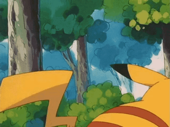 Pikachu Cute Wearing Sunglasses GIF