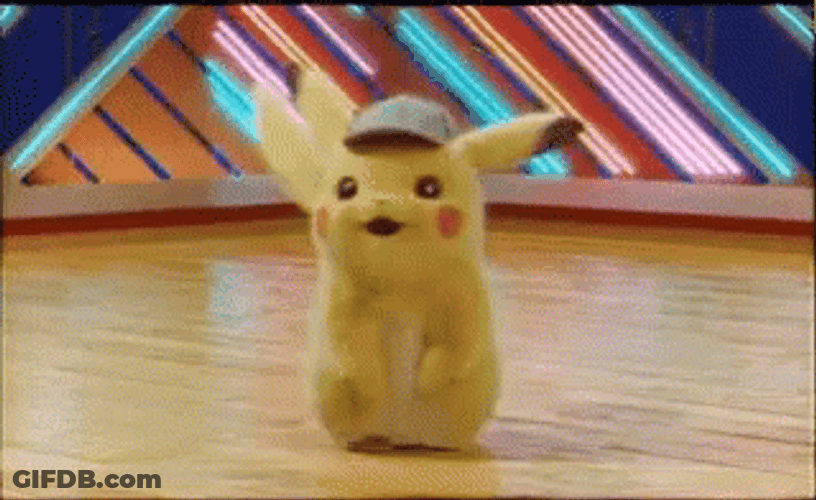 Pikachu Dance Perfect Loop GIF