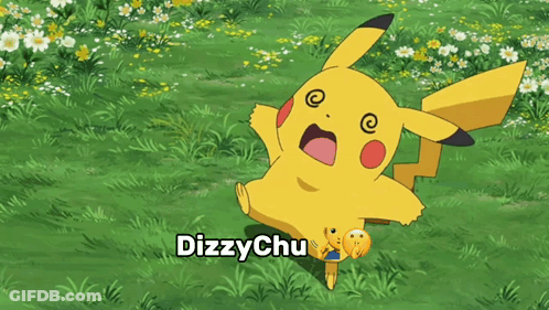 Pikachu Dizzychu GIF