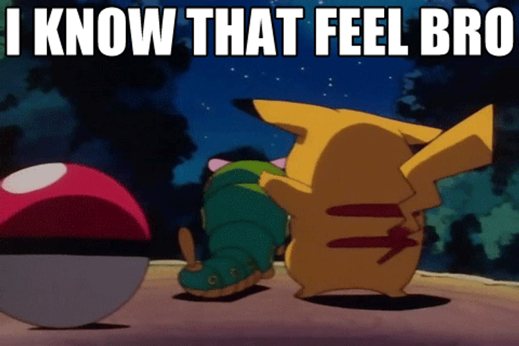 Pikachu I Know That Feel Bro GIF