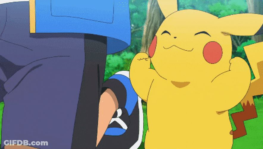 Pikachu Mighty Flex Moment GIF