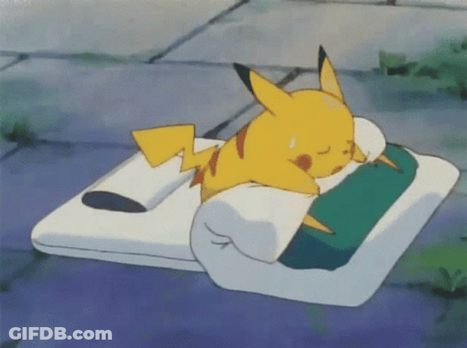 Pikachu Under Blanket GIF