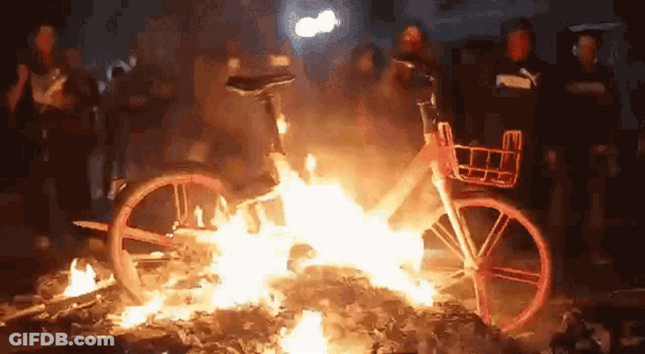 Pile Of Dumpster Fire GIF