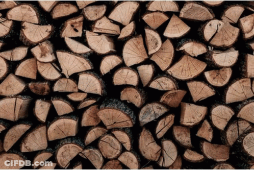 Pile Of Logs GIF