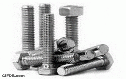 Pile Of Screws And Bolts GIF