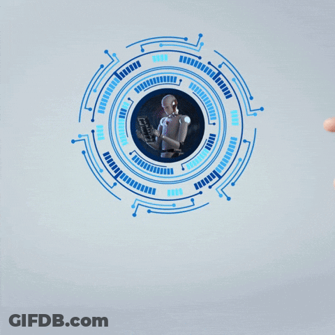 Pillai Robot Ad Unlock Future With AI Learn From Day One GIF