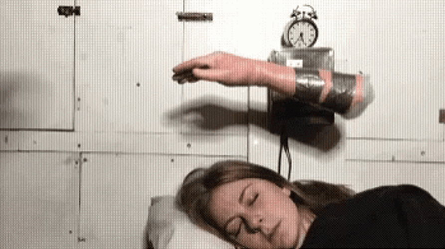 Pimp Slap Alarm Clock GIF