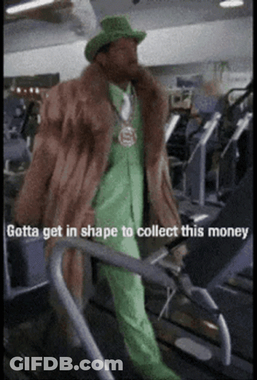 Pimp Walk To Collect Money GIF