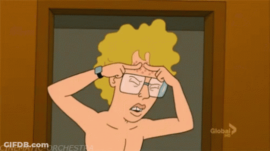 Pimple Popping Napoleon Dynamite GIF