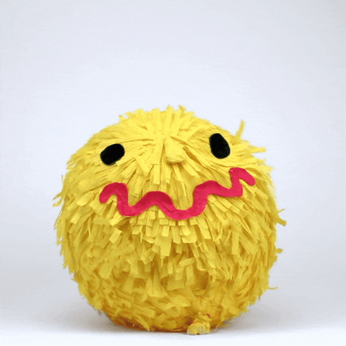 Pinata Looks Like Balloon Deflating GIF